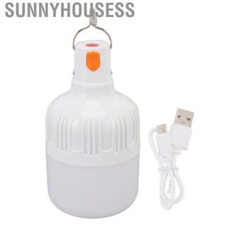 Sunnyhousess Bulb Light High Brightness Dimmable Energy Saving Rechargeable Light Bulb