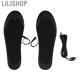 Lilishop 1 Pair Electric Heated  Warm Keeping Lightweight USB Charging No Smell EVA Electrical Heated  5V