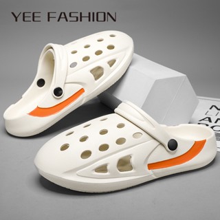 YEE Fashion Yee Fashion  รองเท้าหัวโต รองเท้าแตะผู้ชาย หัวโตผู้ชาย นุ่ม พื้นหนา กันลื่น TX23060509 Korean Style ทันสมัย Comfortable สไตล์เกาหลี D24E01G 37Z230910