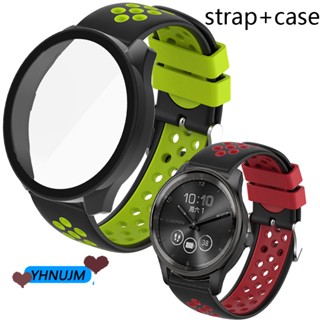 Garmin Vivomove Sport เคสนาฬิกาข้อมือซิลิโคน สําหรับ Garmin Vivomove Trend SmartWatch Band Bracelet Soprt Wristband