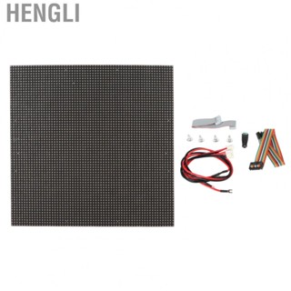 Hengli Flexible Display  Animation RGB  Matrix Panel Colorful Image Thin 64x64 Wide Viewing Angle Professional  for Shop for Car