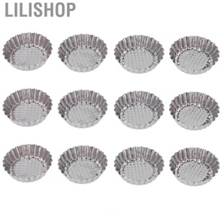 Lilishop Cake Mold Smoothed Edge Egg Tart Mold for Dessert Shop for Baking