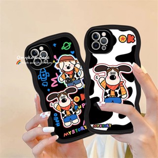 🌈Ready Stock 🏆 Huawei Y9 Prime 2019 Y9s Y7A Nova Y90 5T 7i 7 Pro 9 3i 3E 4E Honor 8X Black Cartoon Pet Illustration Phone Case Shockproof Anti-Fall Wave Edge Design Protection Back Cover