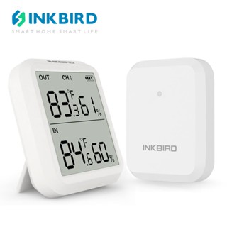 Inkbird ITH-20R เครื่องวัดอุณหภูมิความชื้น ไฮโกรมิเตอร์ แบบไร้สาย สําหรับห้องในร่ม / กลางแจ้ง