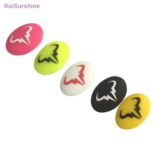 Ruisurshine ใหม่ โช๊คอัพไม้เทนนิส ซิลิโคน กันสั่นสะเทือน ลายการ์ตูน