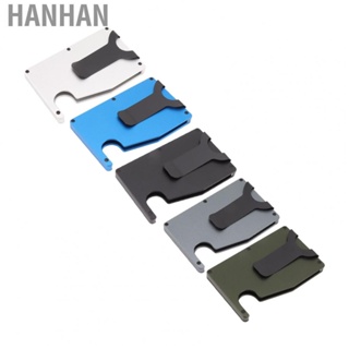 Hanhan  Theft Card Holder  Light Weight Scratch Proof Minimalist Card Holder  Loss  Aluminum Alloy  for Business