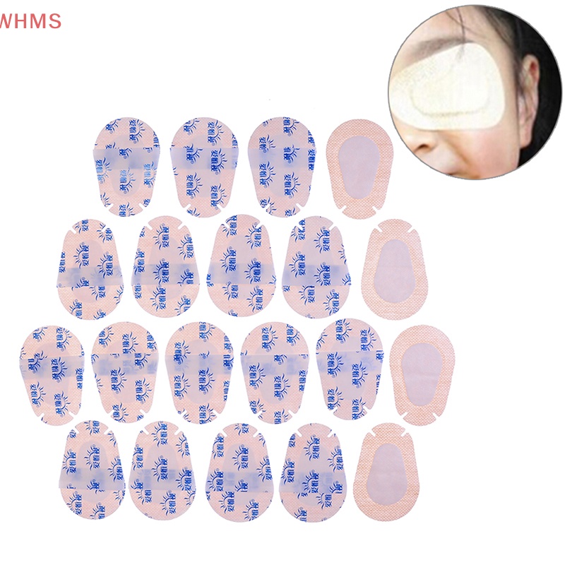 (WHMS) แผ่นปิดตาเด็ก แว่นตาสายตาสั้น ทางการแพทย์ นุ่ม ใช้ซ้ําได้ 20 ชิ้น / ชุด