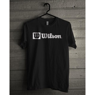 ขายดี เสื้อยืดผ้าฝ้าย พิมพ์ลายแบดมินตัน Jenama Wilsons ไซซ์ใหญ่ XS-4XL-5XL-6XL ของขวัญคริสต์มาส สําหรับผู้ชาย 955993