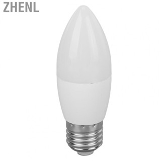 Zhenl Candelabra Light Bulb White Light 5000K 450LM 5W C37 Ceiling Fan  Bulbs