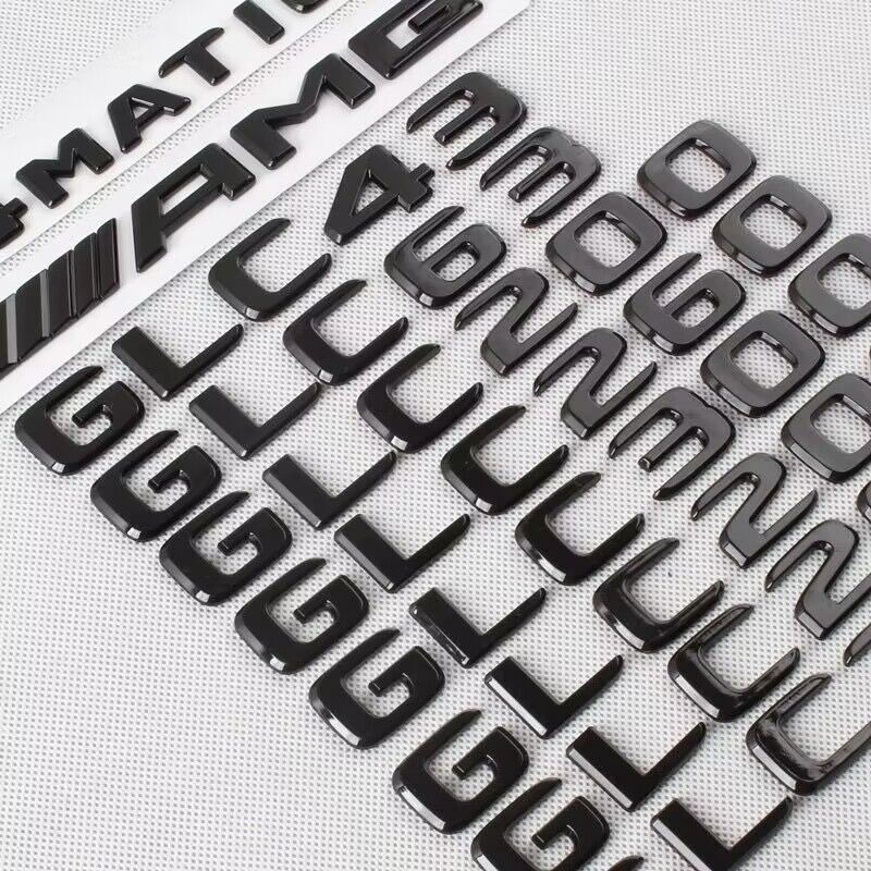 [ฟรี 4Matic] เหมาะสําหรับ Benz Benz GLC300 GLC260 GLC63 GLC43 GLC200 Tail Mark รถ Mark ดัดแปลง Mark 