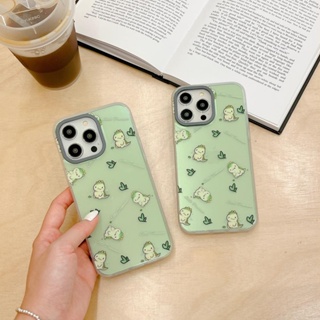 เคสโทรศัพท์มือถือแบบแข็ง ลายไดโนเสาร์ สําหรับ iPhone 11 12 12Pro 12ProMax 13 13Pro 13ProMax 14 14Pro 14ProMax