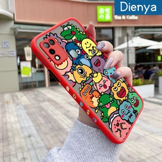 เคสโทรศัพท์มือถือ ซิลิโคนนิ่ม ใส กันกระแทก ลายการ์ตูนมอนสเตอร์ สําหรับ Infinix Hot 10 Play Hot 11 Play X688C