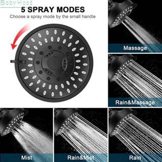 【Big Discounts】Shower Head 4-inch Bathing Bathroom Accessories Five-Speed Replacement#BBHOOD