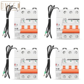 【ONCEMOREAGAIN】Din Rail Tuya WIFI Circuit Breaker Timer Remote Control APP Smart WIFI SwitchMCB