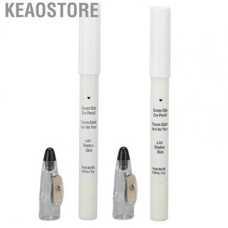 Keaostore Eyeshadow Stick  Colored Natural 0.18oz 2 In 1 Eye Makeup for Women Daily