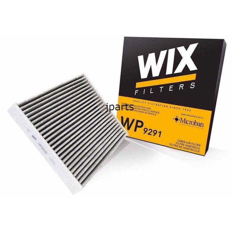 กรองแอร์WIX รุ่นCarbon สำหรับ Toyota camry vigo fortuner alphard yaris vios innova wp9290 wp9291รุ่น