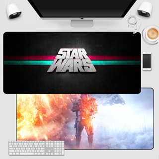 แผ่นรองเมาส์ ขนาดใหญ่ ลาย Star Wars สําหรับเล่นเกม