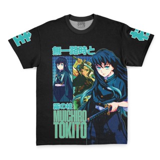 เสื้อยืด พิมพ์ลาย Demon Slayer Tokito V2 สไตล์สตรีท