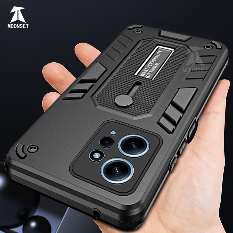 เคสแข็ง ขอบนิ่ม กันกระแทก บางพิเศษ สําหรับ Redmi Note 12 4G 12 Pro Plus 5G