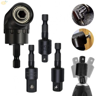 【VARSTR】105° Right Angle Impact Socket Adapter 4 In1 360° Rotatable Alloy Steel