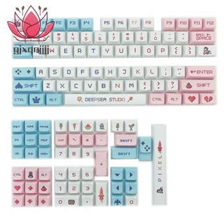 Pbt ปุ่มกดคีย์บอร์ด 125 คีย์ XDA ภาษาอังกฤษ สําหรับคีย์บอร์ดเล่นเกม Cherry MX Switch