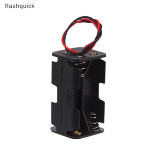 Flashquick AA Holder 6V คุณภาพสูง สําหรับ 4 x AA สีดํา AA Case Nice