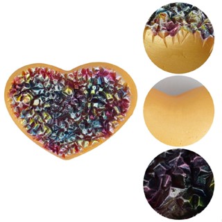 New Valentines Day Angel Aura Heart Shaped Crystal Resin Crystal Decoration