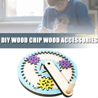 New Montessori Busy Board Hand Crank Gear DIY Accessory Baby Education Toy Gift