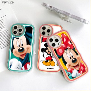 VIVO V25 V27E V25E V23E V20 V5 V5S V11 Pro Plus Lite 2021 5G เคสวีโว่ สำหรับ Case lovers Mouse new เคส เคสโทรศัพท์ เคสมือถือ Full Cover Soft Clear Phone Case Shockproof Cases【With Free Holder】