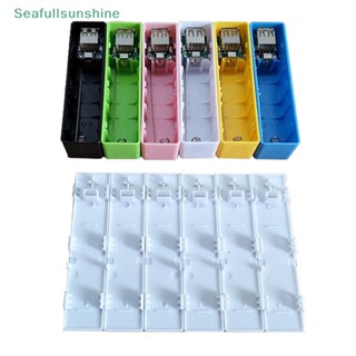 Seaf&gt; เคสกล่องชาร์จ USB 18650 สําหรับ Android well DIY