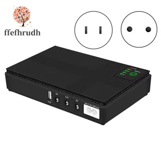พาวเวอร์ซัพพลายสํารอง 5V 9V 12V USB 10400MAh ปลั๊ก EU สําหรับเราเตอร์ WiFi CCTV 1 ชุด