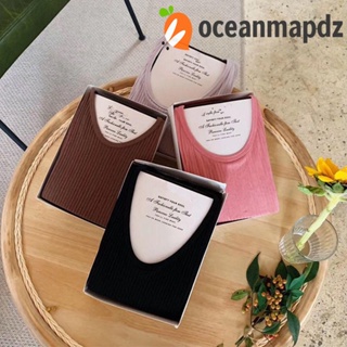 OCEANMAPDZ กางเกงชั้นใน คอกลม แบบยืดหยุ่น ให้ความอบอุ่น สวมใส่สบาย แฟชั่นฤดูใบไม้ร่วง และฤดูหนาว สําหรับผู้หญิง