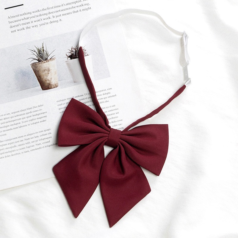 Tie Lazy JK เนคไท ขนาดเล็ก ฟรี สีดํา ไวน์แดง น้ําเงิน น้ําเงิน ทึบ เวอร์ชั่นเกาหลี นักเรียน สไตล์พื้นฐาน เครื่องแบบนักเรียน อุปกรณ์ชั้นเรียน