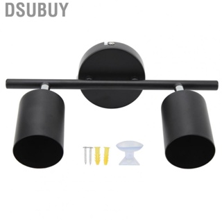 Dsubuy Track Light Kit 90° Rotatable 2 Lighting For GU10 Bulb