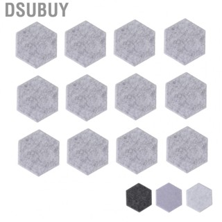 Dsubuy Acoustic Panels  Polyester Fiber Easy To Install 12pcs  Dampening for Office