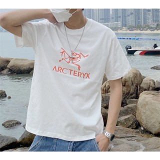 A-r-c &amp; TE-RYX 88- เสื้อยืดแขนสั้น ทรงหลวม คุณภาพสูง แฟชั่นสําหรับผู้หญิง และผู้ชาย