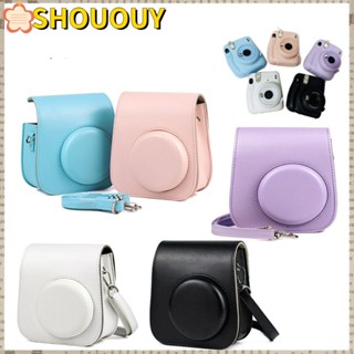 SHOUOUY เคสกระเป๋าถือ ป้องกันกล้อง สําหรับ Instax Mini 11