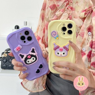 เคสโทรศัพท์มือถือ ลายการ์ตูน Kuromi น่ารัก สําหรับ OPPO A96 A76 4G A35 A15 A15S A55S 5G A53 A33 A32 2020 A53S 4G Find X6 X3 X2 Lite R17 R15