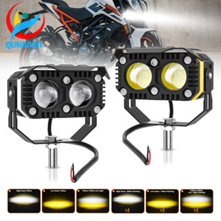 ไฟ LED 6000K 12000LM 120W 9-30V 6 โหมด