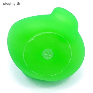 Piqging ตุ๊กตาเป็ดยาง สีเขียว เรืองแสงในที่มืด 1 ชิ้น