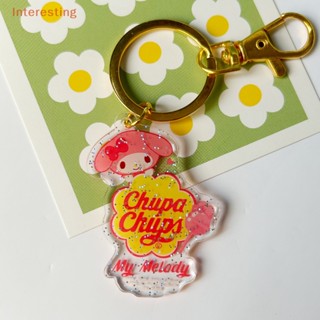 SANRIO [Interesting] พวงกุญแจอะคริลิค ลายการ์ตูน Hello Kitty Pompompurin น่ารัก