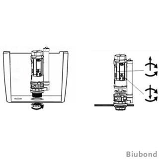 [Biubond] ชุดท่อระบายน้ําชักโครก แบบเปลี่ยน 4 ขนาด