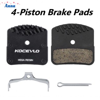 【Anna】Disc Brake Pads 1 Pair Of/2 Pairs Of Four Piston Resin ForShimano H03A