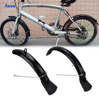 【Anna】Bicycle Fender 1 set High quality Durable Cycling Wheel Mudguard Front+Rear