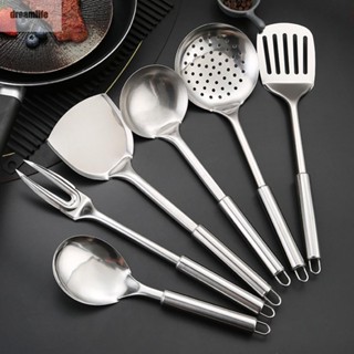 【DREAMLIFE】Kitchen Set Cooking Utensils Silicone Utensil Tool Baking Spoon Spatula NonStick