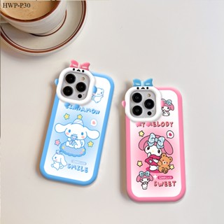 Huawei P50 P40 P30 Pro เคสหัวเว่ย สำหรับ Case Cartoon Sanrio เคส เคสโทรศัพท์ เคสมือถือ Full Cover Hard Phone Cases Casing