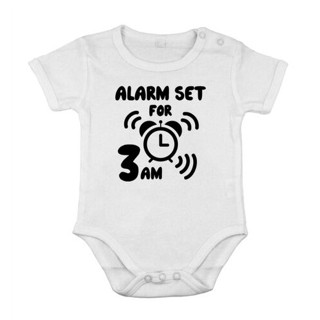 Babygrow ชุดบอดี้สูท รอมเปอร์ 3 โมงเช้า ของขวัญพิเศษ สําหรับเด็กทารกแรกเกิด 13VN