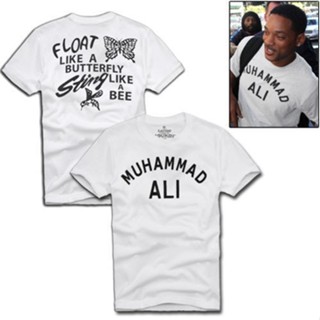 เสื้อผ้าปาร์ตี้ 100% cotton gildan tops Muhammad Ali Cassius ออกกำลังกาย Clay Ringside Vintage Boxing A147C ผู้ชายพิมพ์ม