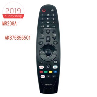 รีโมตคอนโทรล MR20GA IR สําหรับสมาร์ททีวี LG 2020 AI ThinQ OLED ZX WX GX CX BX NANO9 NANO8 1 ชิ้น