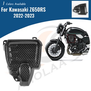 Ljbkoall ฝาครอบถังแก๊ส คาร์บอนไฟเบอร์ อุปกรณ์เสริม สําหรับ Kawasaki Z 650 Z650 RS 2022 2023 Z650RS